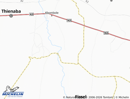 Mapa MICHELIN Mbéouane - ViaMichelin