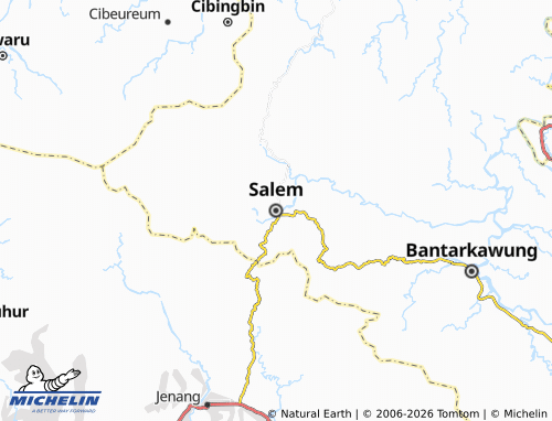 MICHELIN-Landkarte Salem - ViaMichelin