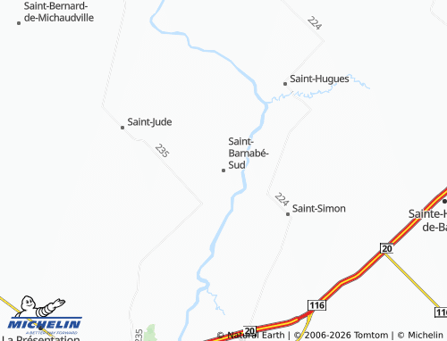Mappa MICHELIN Saint-Barnabé-Sud - ViaMichelin