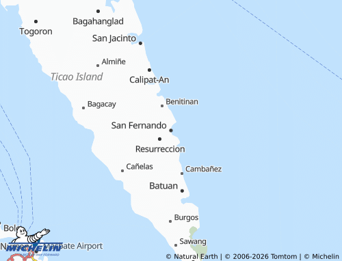MICHELIN San Fernando map - ViaMichelin