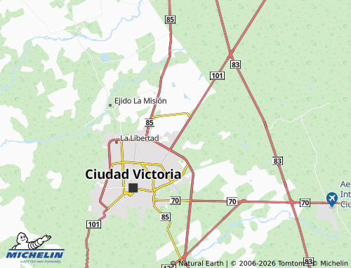 Kaart MICHELIN Santa Regina - ViaMichelin