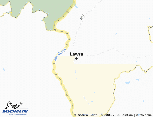 Mapa MICHELIN Lawra - ViaMichelin