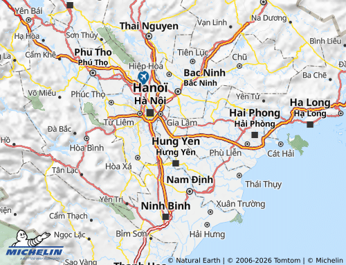 MICHELIN-Landkarte Yên Mỹ - ViaMichelin
