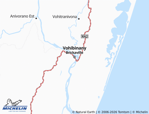 Mappa MICHELIN Brickaville - ViaMichelin