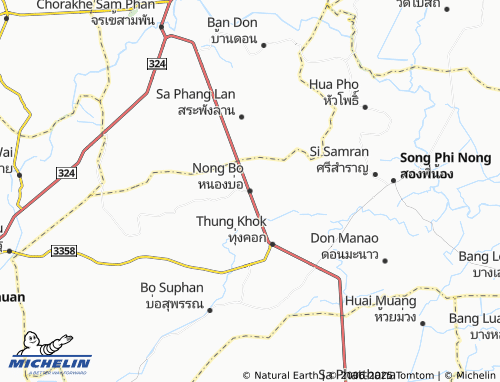 MICHELIN Nong Bo map - ViaMichelin