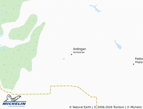MICHELIN-Landkarte Antingan - ViaMichelin