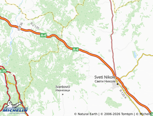MICHELIN Preod map - ViaMichelin