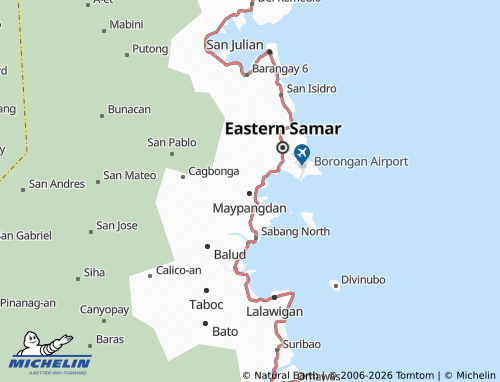 MICHELIN Tabunan map - ViaMichelin