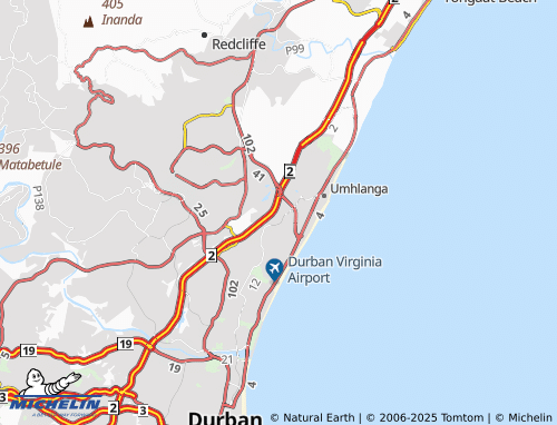 MICHELIN Somerset Park map - ViaMichelin