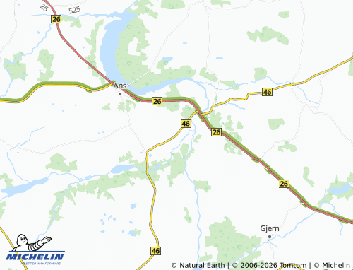 Mappa MICHELIN Roe - ViaMichelin