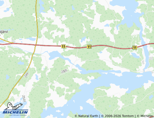 MICHELIN-Landkarte Salmi - ViaMichelin
