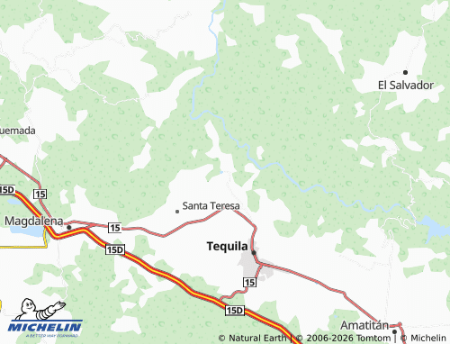 Mappa MICHELIN San Martín de las Cañas - ViaMichelin