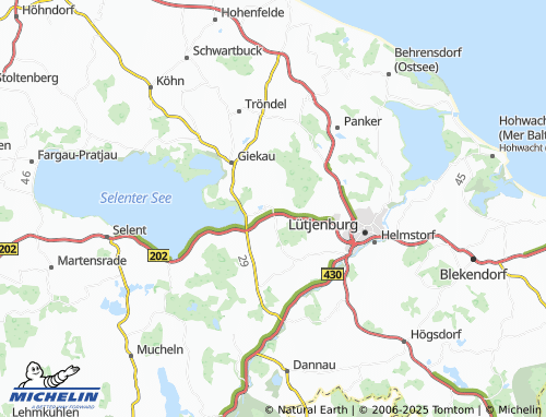 MICHELIN Fresendorf map - ViaMichelin