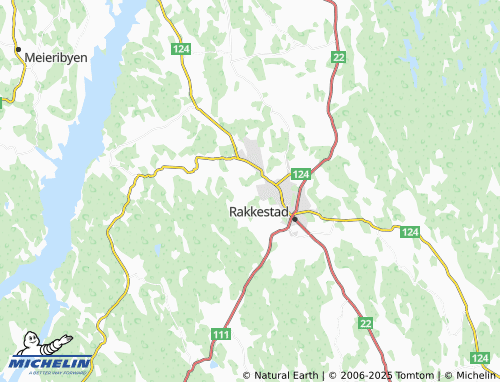 Kaart MICHELIN Skriken - ViaMichelin