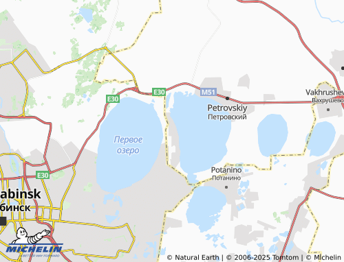 MICHELIN Churilovo map - ViaMichelin