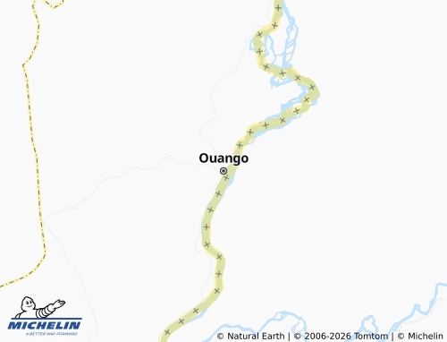MICHELIN Ouango map - ViaMichelin