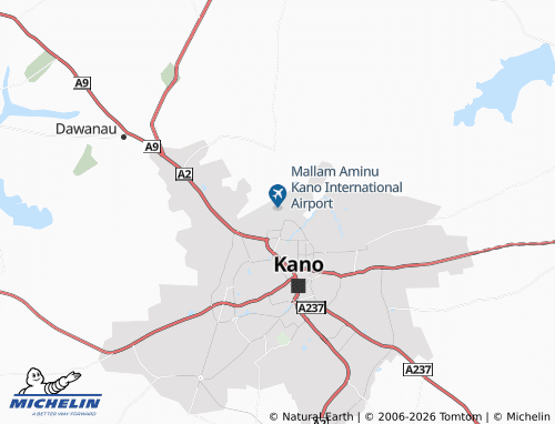 Mappa MICHELIN Gwagwarwa - ViaMichelin