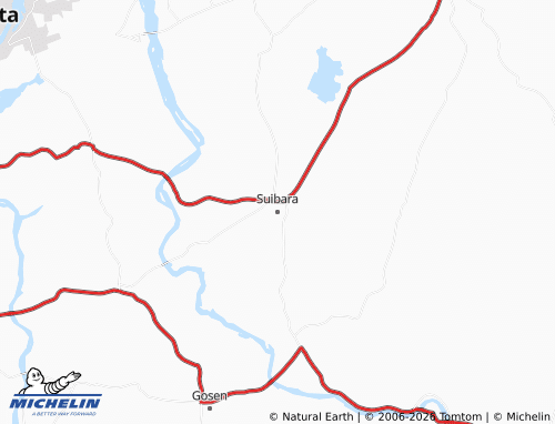 Kaart MICHELIN Suibara - ViaMichelin