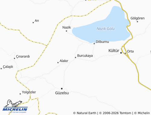 Mappa MICHELIN Burcukaya - ViaMichelin