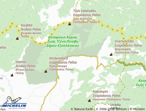 Carte MICHELIN Notia - ViaMichelin