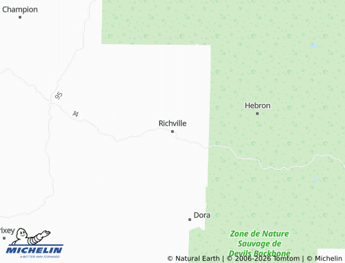 Mapa MICHELIN Richville - ViaMichelin