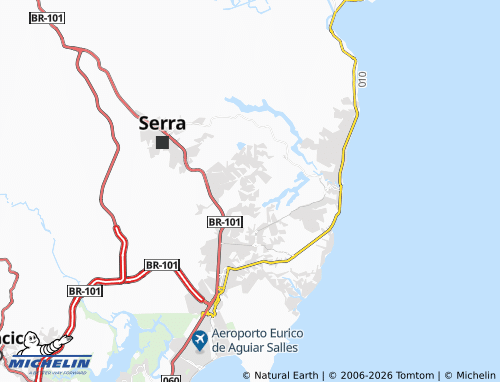 MICHELIN-Landkarte Mata da Serra - ViaMichelin