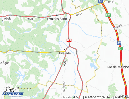 MICHELIN Alvalade map - ViaMichelin