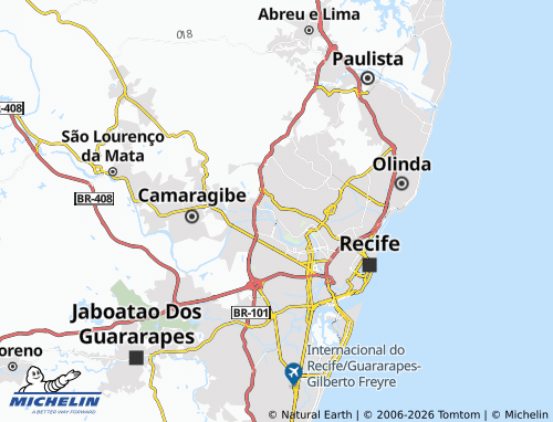 Mapa MICHELIN Alto do Mandú - ViaMichelin