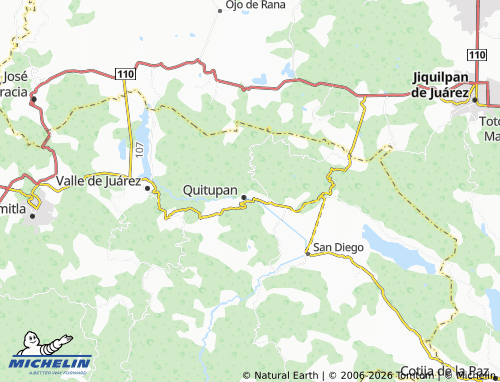 Mapa MICHELIN Las Flores - ViaMichelin