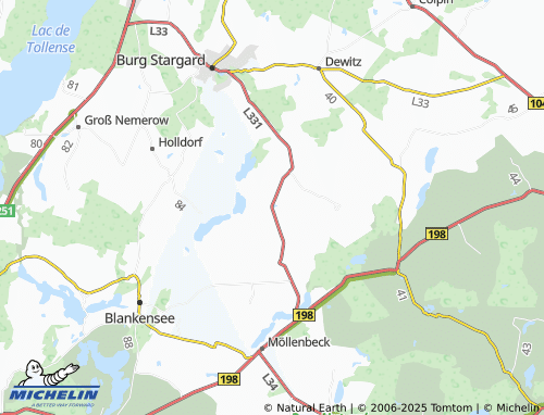 Carte MICHELIN Gramelow - ViaMichelin