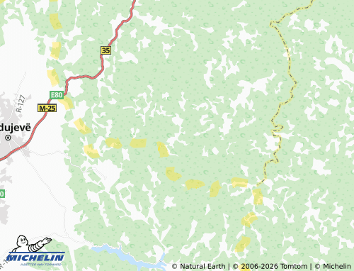 Carte MICHELIN Trpeza - ViaMichelin