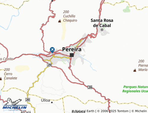 MICHELIN Los Rosales map - ViaMichelin