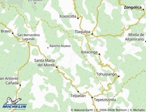 MICHELIN Barrio 3 Cerritos map - ViaMichelin