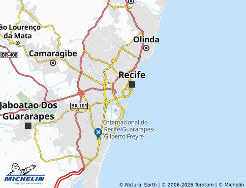 MICHELIN-Landkarte São José - ViaMichelin