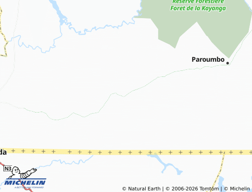 MICHELIN Kambasse map - ViaMichelin