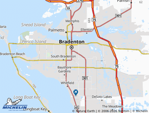 Mapa MICHELIN West Samoset - ViaMichelin