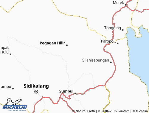 MICHELIN Lingga Raja map - ViaMichelin