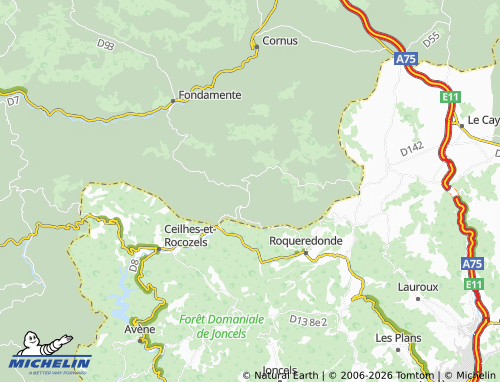 Mappa MICHELIN Le Clapier - ViaMichelin
