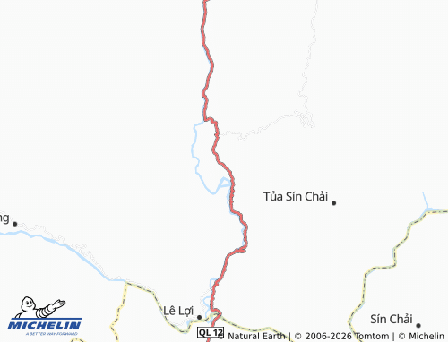 Mapa MICHELIN Chăn Nưa - ViaMichelin