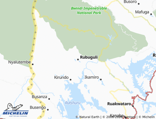 Kaart MICHELIN Rubuguli - ViaMichelin