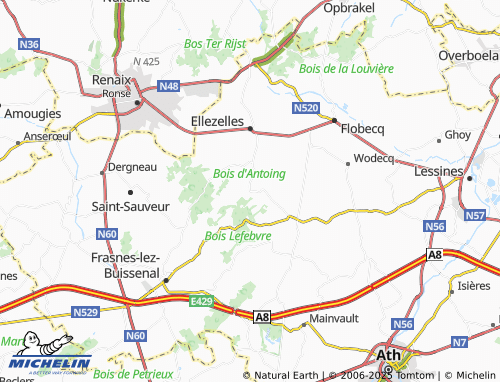 Carte MICHELIN Grand Monchaut - ViaMichelin