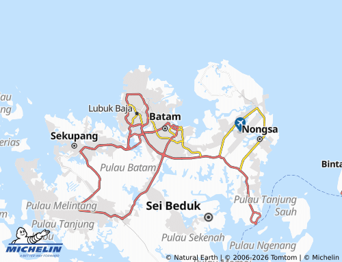 Mapa MICHELIN Teluk Tering - ViaMichelin