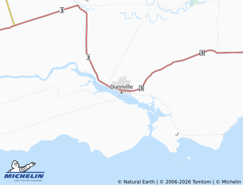 Mappa MICHELIN Dunnville - ViaMichelin