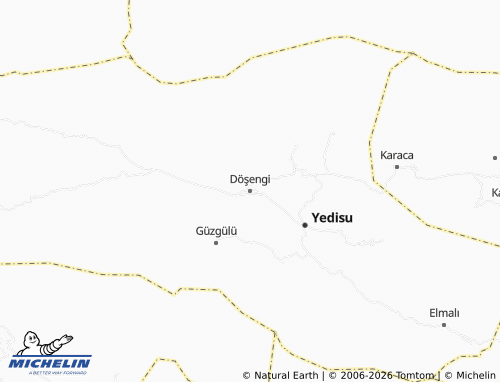MICHELIN Döşengi map - ViaMichelin