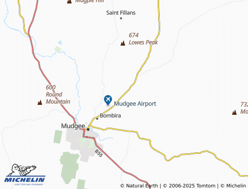 Mapa MICHELIN Buckaroo - ViaMichelin
