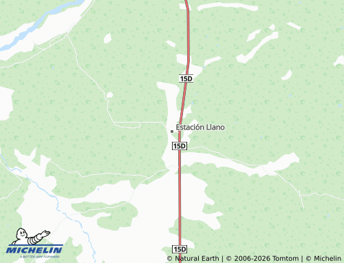 MICHELIN Estación Llano map - ViaMichelin