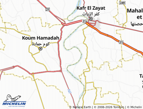 Mapa MICHELIN Nitma - ViaMichelin