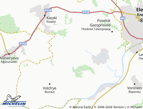 Carte MICHELIN Ryabinki - ViaMichelin
