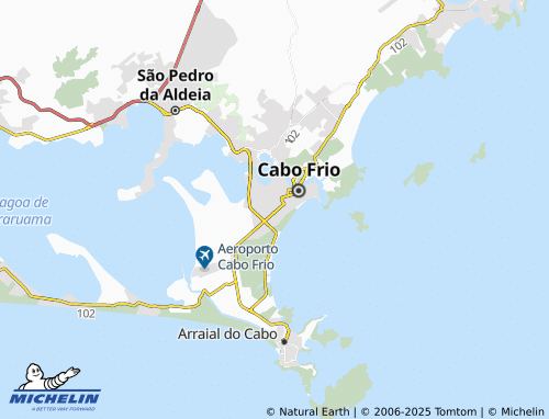 Carte MICHELIN São Francisco - ViaMichelin