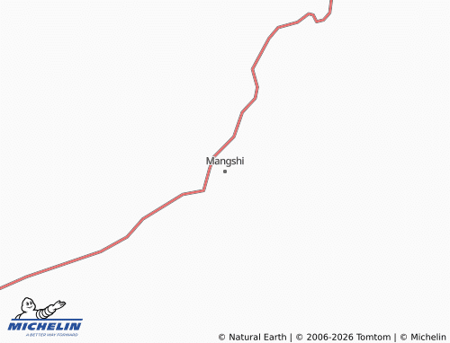 Kaart MICHELIN Mangshi - ViaMichelin
